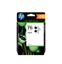 HP TINTA NEGRO DESIGNJET T120/T520 - Nº 711 (PACK 2)