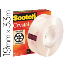 (29425) CINTA ADHESIVA SCOTCH SUPERTRANSPARENTE 33X19 MM 600/1933CI (70005242493)