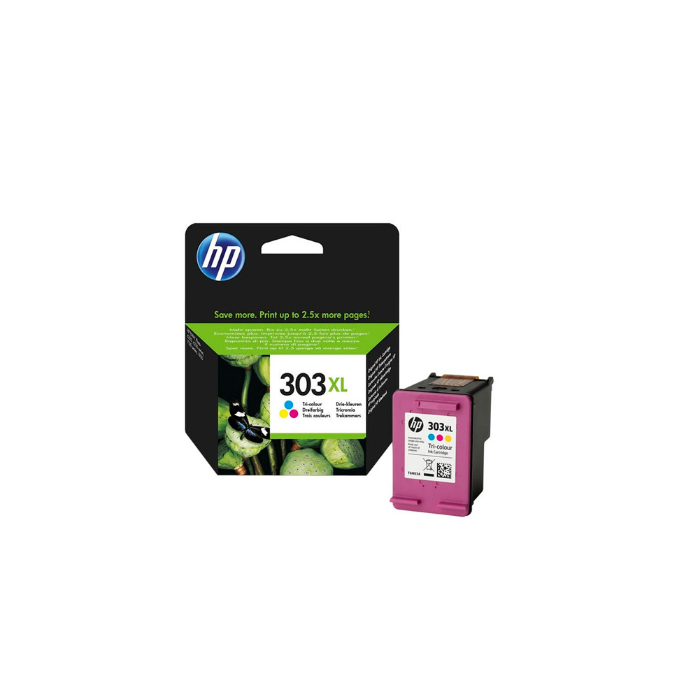 HP TINTA TRICOLOR Nº 303XL 415PAG. (ENVY PHOTO 6220/6230/6232/7130/7830/ TANGO 100/110)