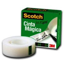 (02068) CINTA ADHESIVA CELO SCOTCH-MAGIC 33 MT X 19 MM 810(70005241826)