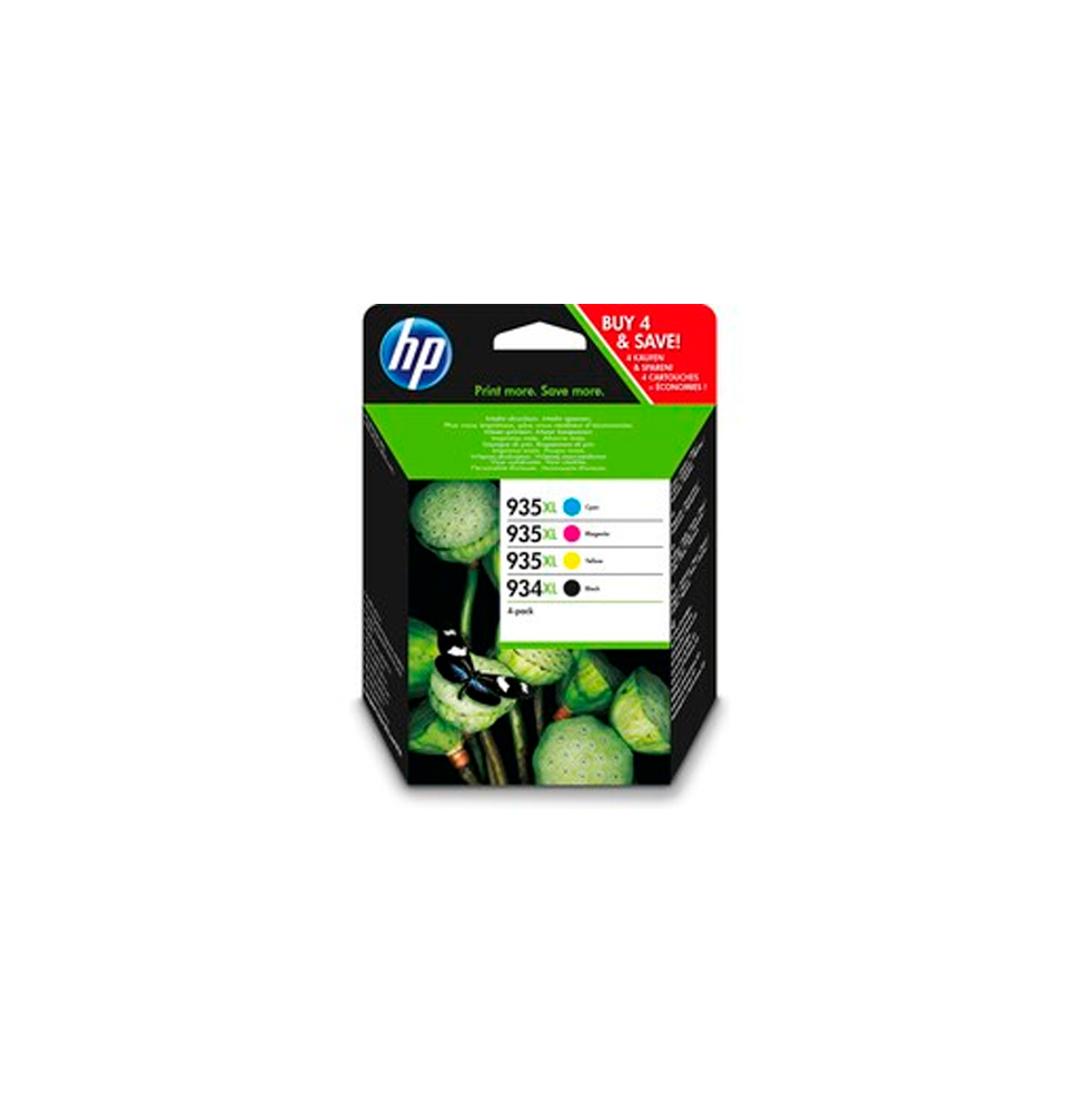 HP TINTA PACK 4 COLORES Nº 935XL/934XL BK / C / M / Y (OFFICEJET PRO ALL IN ONE 6230/6830)