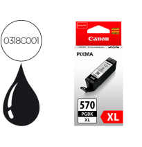 CANON TINTA NEGRO PGI-570BKXL 22,2ML (MG5751/7750/TS5055/8050) 0318C001