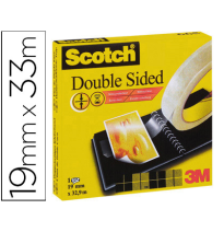 (29431) CINTA ADHESIVA SCOTCH DOS CARAS 33X19 MM (70016072798 (1665/3319))