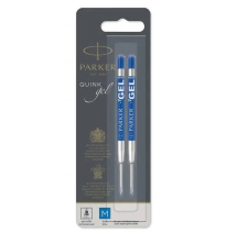 PARKER RECAMBIO BOLIGRAFO GEL AZUL PACK 2 UD. 1950364