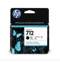 HP TINTA NEGRA Nº 712 80ML. (DESINGNJET T210/230/250/630/650)