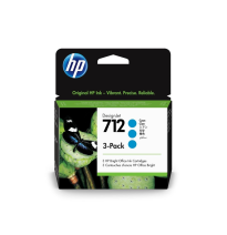 HP TINTA CYAN Nº 712 29ML PACK 3 UNID. (DESINGNJET T200/T600) 3ED77A