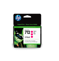 HP TINTA MAGENTA Nº 712 29ML PACK 3 UNID. (DESINGNJET T200/T600) 3ED78A