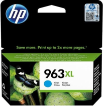 HP TINTA CYAN Nº 963XL 1,6K (OFFICEJET PRO ALL IN ONE 9010/9012/9010/9015/9016/9019/9020/9022/9025)