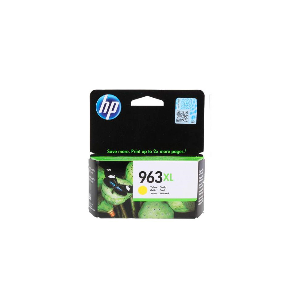 HP TINTA AMARILLO Nº 963XL 1,6K (OFFICEJET PRO ALL IN ONE 9010/9012/9010/9015/9016/9019/9020/9022/9025)