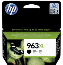 HP TINTA NEGRO Nº 963XL 2K (OFFICEJET PRO ALL IN ONE 9010/9012/9010/9015/9016/9019/9020/9022/9025)