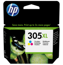 HP TINTA TRICOLOR Nº 305XL 200PAG. (DESKJET 2300/2700/4100/ ENVY 6000/6400)