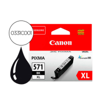 CANON TINTA NEGRO CLI-571BKXL 10,8ML (MG5751/7750/TS5055/8050) 0331C001