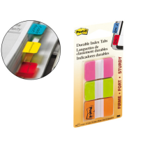 (37978) BANDERITAS SEPARADORAS RIGIDAS DISPENSADOR 3 COLORES POST-IT INDEX 686-PGO MEDIANOS22 BANDERITAS POR COLOR (70071493327