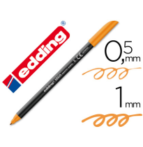 (7296) rotulador EDDING PUNTA FIBRA 1200 NARANJA N.6 -PUNTA REDONDA 0.5 mm (1200-NA)