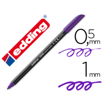 (7336) rotulador EDDING PUNTA FIBRA 1200 VIOLETA N.8 -PUNTA FIBRA 0.5 mm (1200-VI)