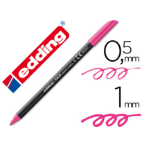 (7322) rotulador EDDING PUNTA FIBRA 1200 ROSA N.9 -PUNTA REDONDA 0.5 mm (1200-RO)