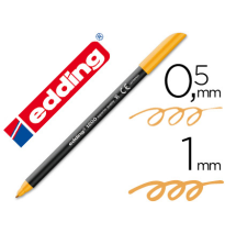 (27164) rotulador EDDING PUNTA FIBRA 1200 NARANJA CLARO N.16 -PUNTA REDONDA 0.5 mm (1200-N.C)