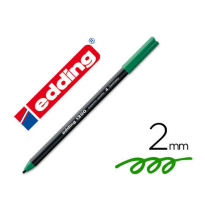 (7328) rotulador EDDING PUNTA FIBRA 1300 VERDE -PUNTA REDONDA 2 mm (1300-V)