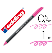 (34408) rotulador EDDING PUNTA FIBRA 1200 ROSA NEON N.69 PUNTA DE FIBRA 0,5 mm (1200/69)