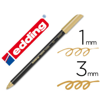 (50376) rotulador EDDING PUNTA FIBRA 1200 ORO N. 53 -PUNTA REDONDA 1-3 mm (1200-53)