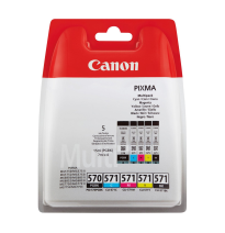 CANON TINTA MULTIPACK 4 COLORES BK / C / M / Y - PGI570 + CLI571 (MG5751/7750/TS5055/8050) 0372C004