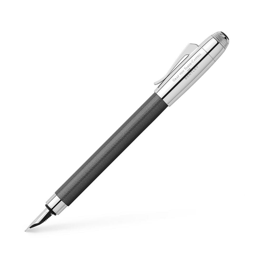 GRAF VON FABER CASTELL PLUMA ESTILOGRÁGFICA BENTLEY GRIS TUNGSTENO (TUNGSTEN GREY) (REFERENCIA FABRICANTE 141700)