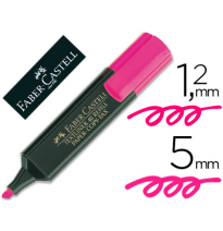 (9608) rotulador FABER FLUORESCENTE 48-28 ROSA (48-28 / 154828)