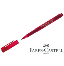 FABER CASTELL rotulador BROADPEN 1554 0.8 mm color rojo