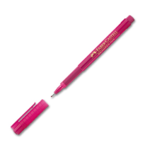 FABER CASTELL rotulador BROADPEN 1554 0.8 mm color rosa