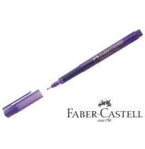 FABER CASTELL rotulador BROADPEN 1554 0.8 mm color morado