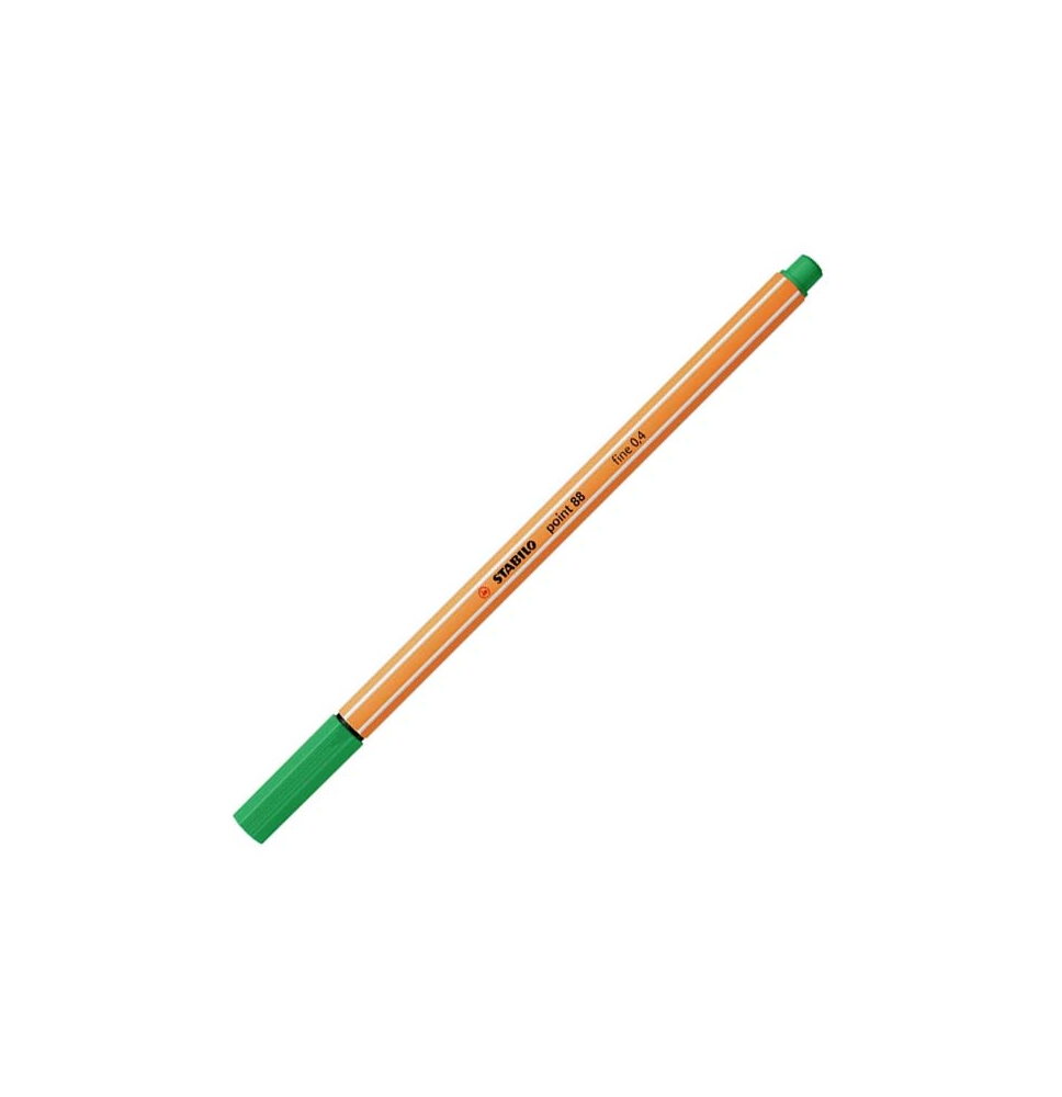 (31585) ROTULADOR STABILO PUNTA DE FIBRA POINT 88 VERDE 0,4 MM (88/36)