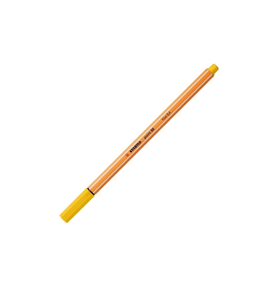 (31587) ROTULADOR STABILO PUNTA DE FIBRA POINT 88 AMARILLO 0,4 MM (88/44)