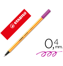 (31591) ROTULADOR STABILO PUNTA DE FIBRA POINT 88 VIOLETA 0,4 MM (88/55)