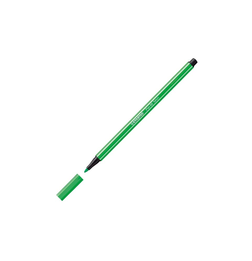 (150799) ROTULADOR STABILO ACUARELABLE PEN 68 VERDE NEON 1 MM (68/033)