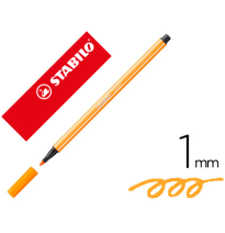 (150779) ROTULADOR STABILO ACUARELABLE PEN 68 BERMELLON PALIDO 1 MM (68/30)