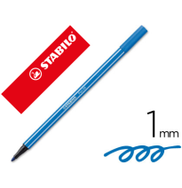 (49230) ROTULADOR STABILO ACUARELABLE PEN 68 AZUL MARINO ULTRAMAR 1 MM (68/32)