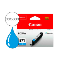 CANON TINTA CIAN CLI-571C 6,5ML (MG5750/MG6850/MG7750) 0386C001