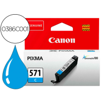 CANON TINTA CIAN CLI-571C 6,5ML (MG5750/MG6850/MG7750) 0386C001