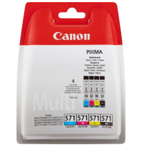 CANON TINTA MULTIPACK 4 COLORES BK / C / M / Y PGI-570 + CLI-571 (MG5750/MG6850/MG7750) 0386C005AA