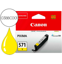 CANON TINTA AMARILLO CLI-571Y 6,5ML (MG5750/MG6850/MG7750) 0388C001