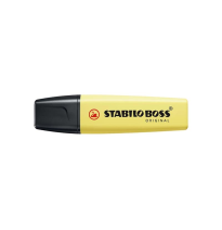 (64346) ROTULADOR STABILO BOSS PASTEL FLUORESCENTE 70 AMARILLO CREMOSO (70/144)