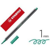 (153650) ROTULADOR STABILO ACUARELABLE PEN 68 METALICO VERDE 1 MM (68/836)