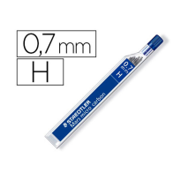 (150298) MINAS STAEDTLER MARS MICRO GRAFITO 0,7 mm H TUBO CON 12 UNIDADES (250 07-H)