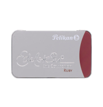 PELIKAN CARTUCHO TINTA 6 UD. ROJO RUBY