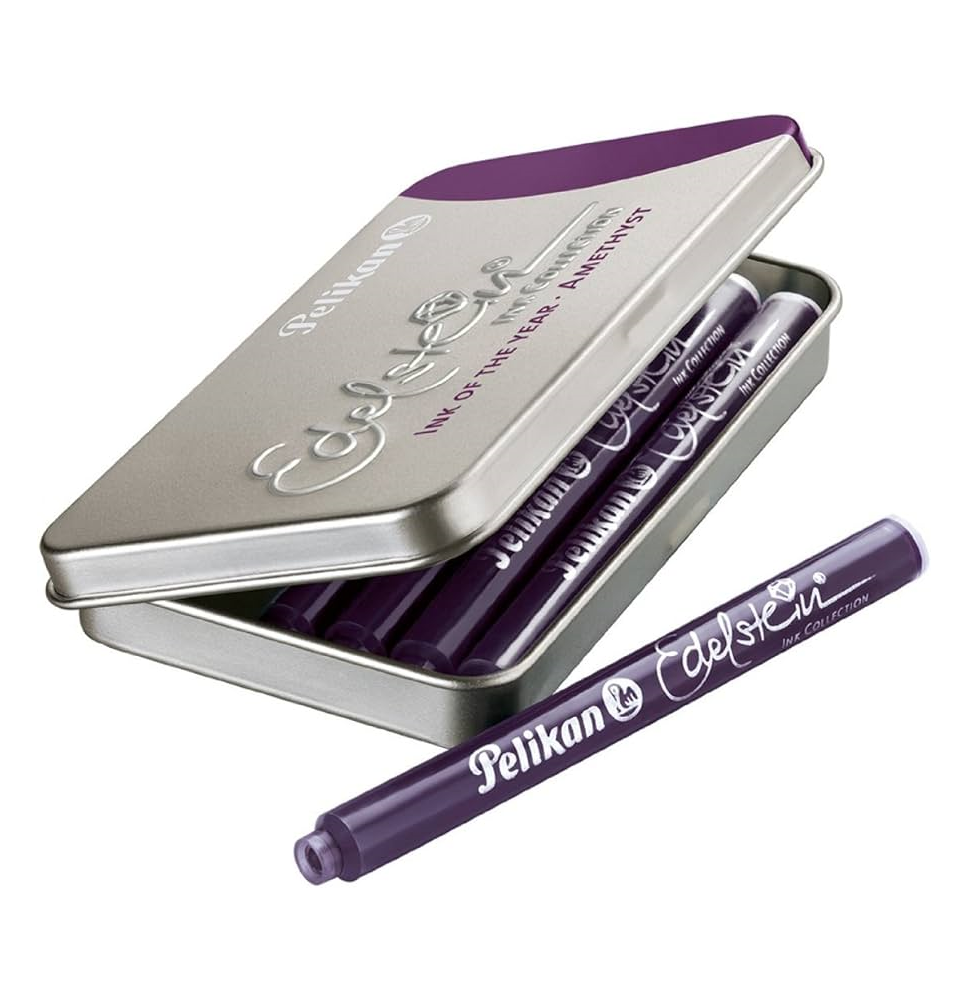 PELIKAN CARTUCHO TINTA 6 UD. LILA AMETHYST