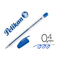 (152144) PELIKAN BOLÍGRAFO STICK SUPER SOFT AZUL 601467