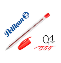 (152145) 	PELIKAN bolígrafo STICK SUPER SOFT ROJO 601474