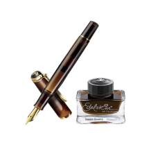 PELIKAN PLUMA + TINTERO SMOKY QUARTZ M200 805063