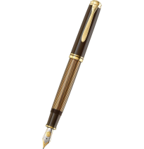 PELIKAN PLUMA M800 BROWN BLACK F 813969