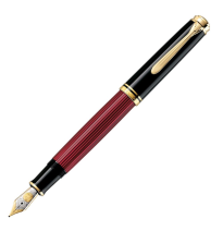 PELIKAN PLUMA M800 F NEGRO/ROJO 816564